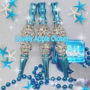 Bling Blunt Holder - Aqua Sparkle